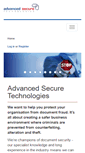 Mobile Screenshot of advancedsecure.co.uk